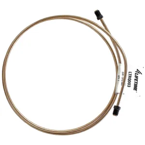 RightQuick 3/16" x 54" Copper Nickel Line (3/8-24 I) Flared with Fittings