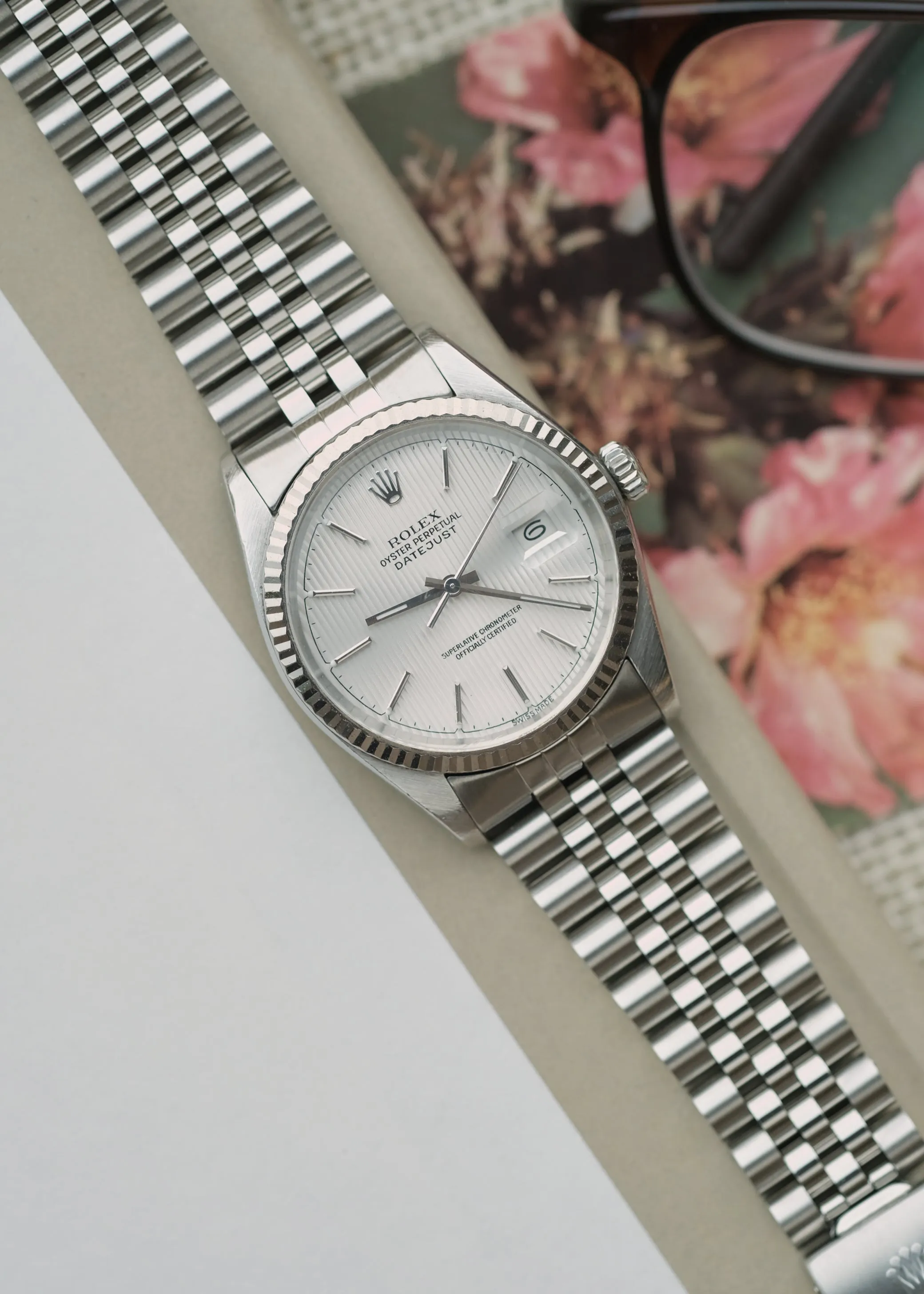 Rolex Datejust 16014 Tapestry Dial - 1984