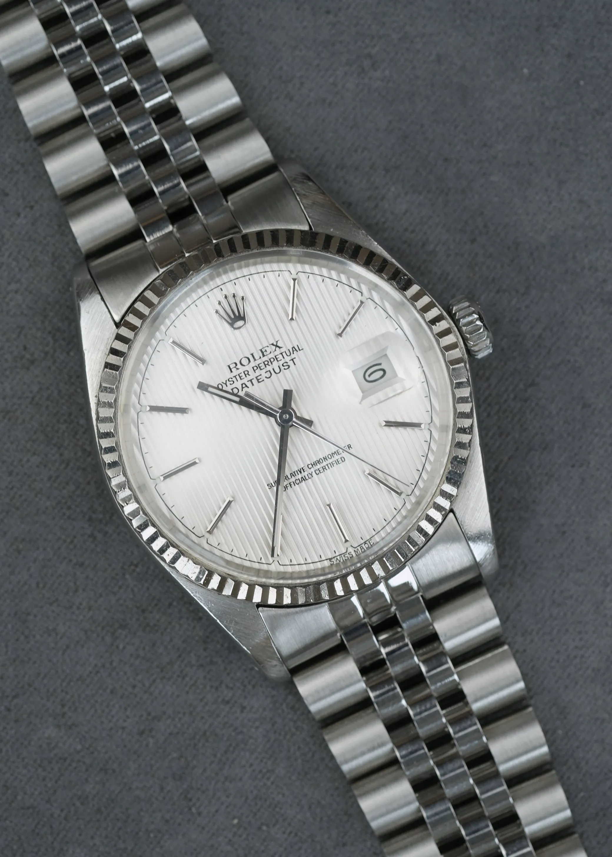 Rolex Datejust 16014 Tapestry Dial - 1984