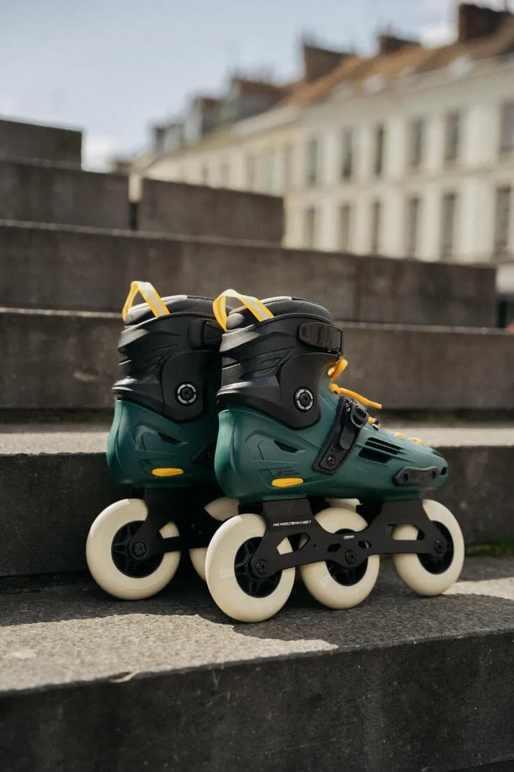Roller freeskate adulte mf900 urban green