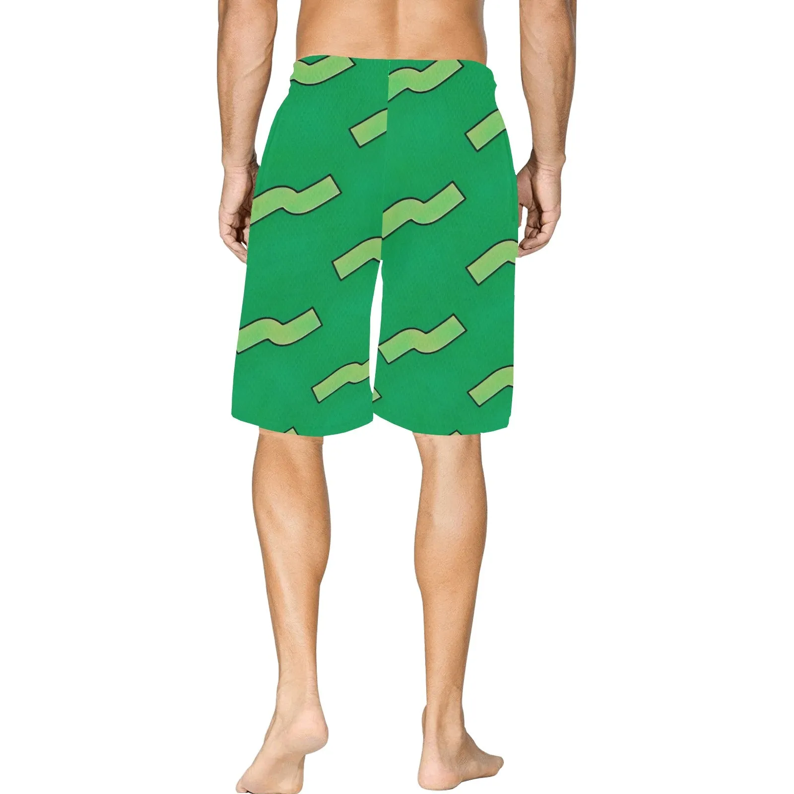 Rugrats Chuckie Bacon All Over Print Basketball Shorts With Pockets