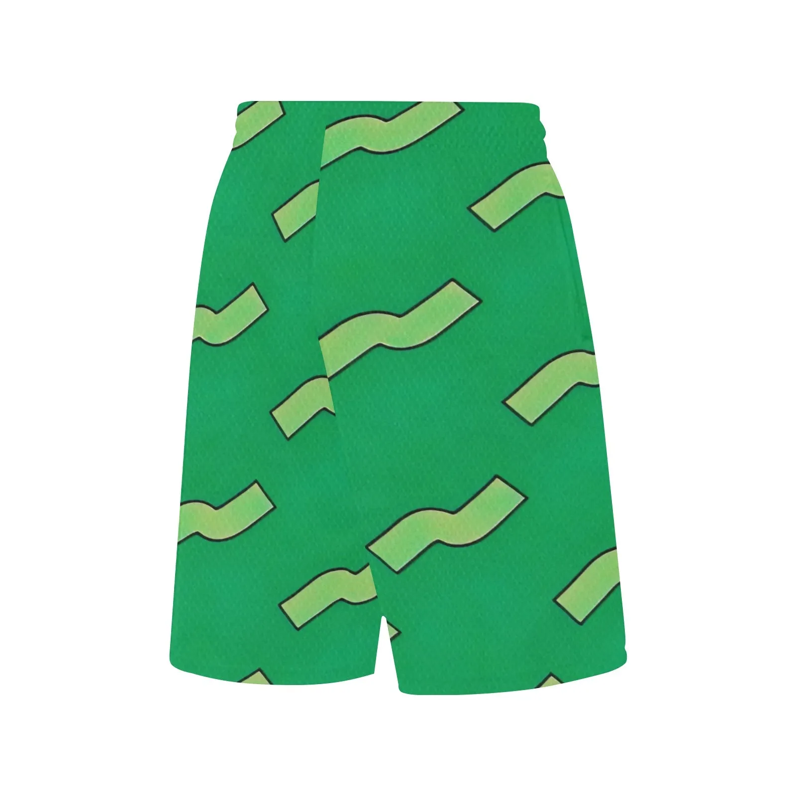 Rugrats Chuckie Bacon All Over Print Basketball Shorts With Pockets