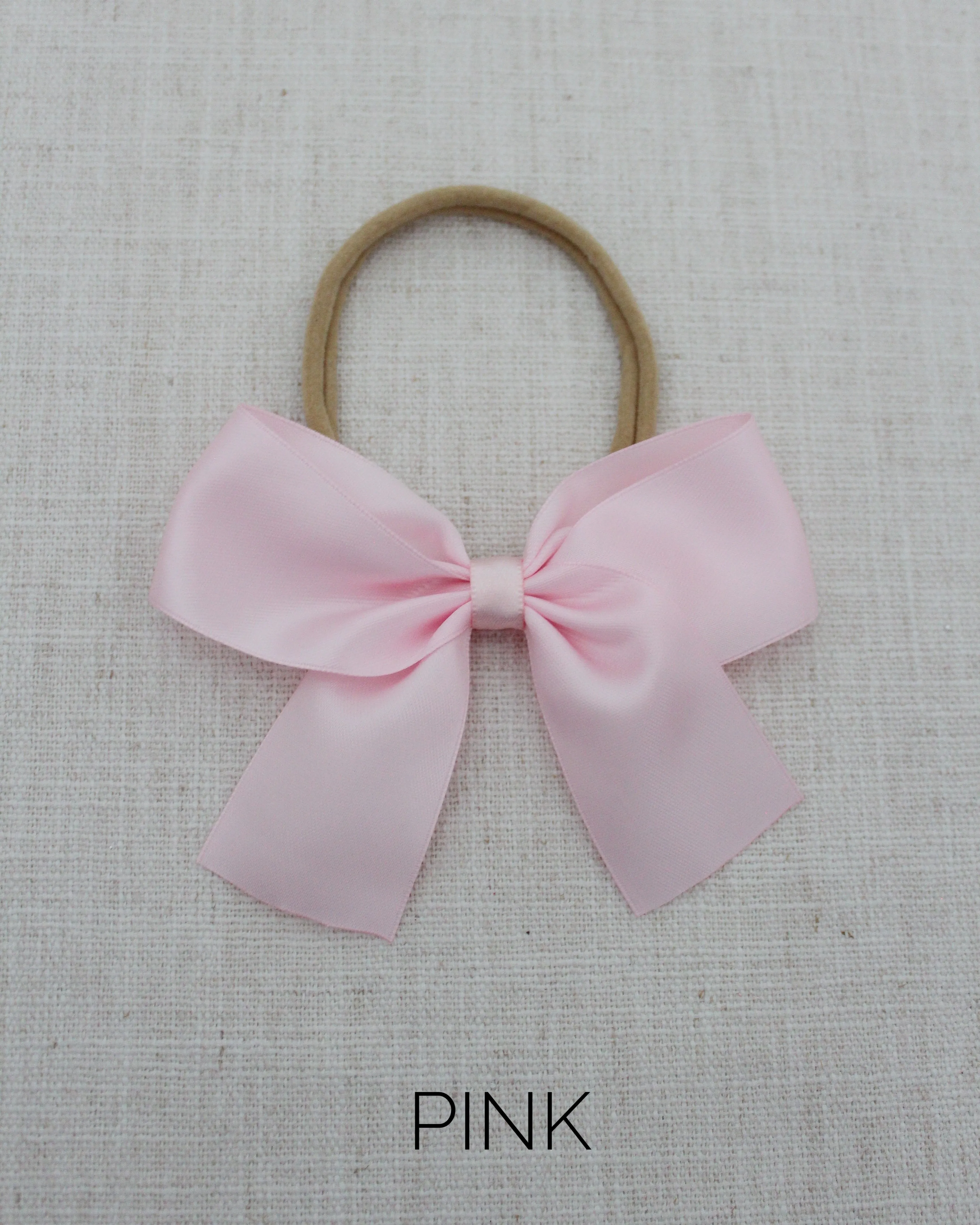 Satin Bow Hair Clips for Girls