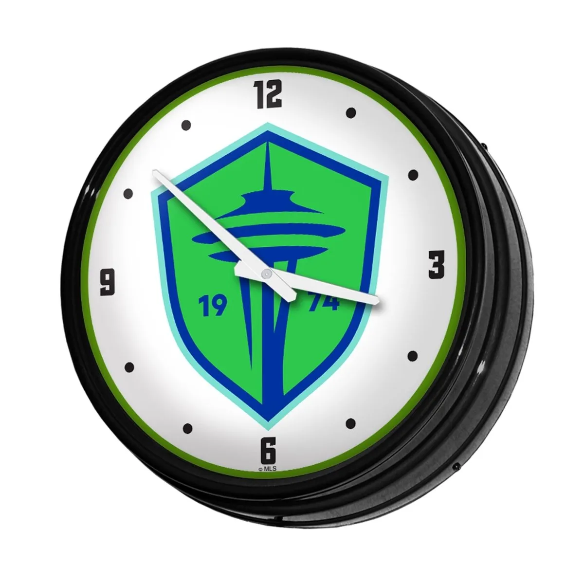 Seattle Sounders: Retro Lighted Wall Clock