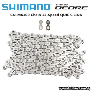 Shimano 12 Speed Deore M6100 Chain | 126 L   Missing Links
