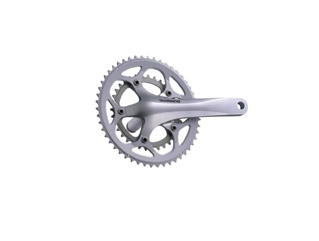 Shimano FC-4550 9 Speed Compact 50/34T Chainset - 170mm - With or Without Guard