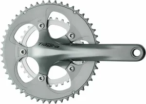 Shimano Tiagra 4550 9 Speed Compact Chainset - 50/34T - 170mm Arm - Silver