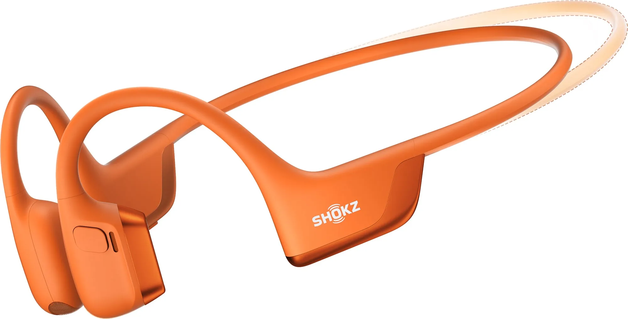 Shokz OpenRun Pro 2 Mini Wireless Bone Conduction Running Headphones - Orange