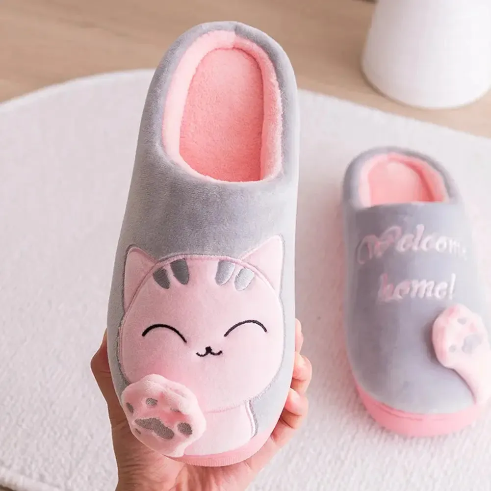 Slippers Cute Cartoon Cat