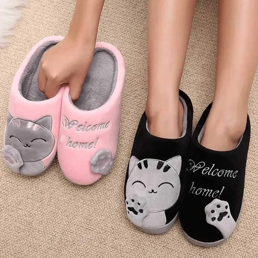 Slippers Cute Cartoon Cat