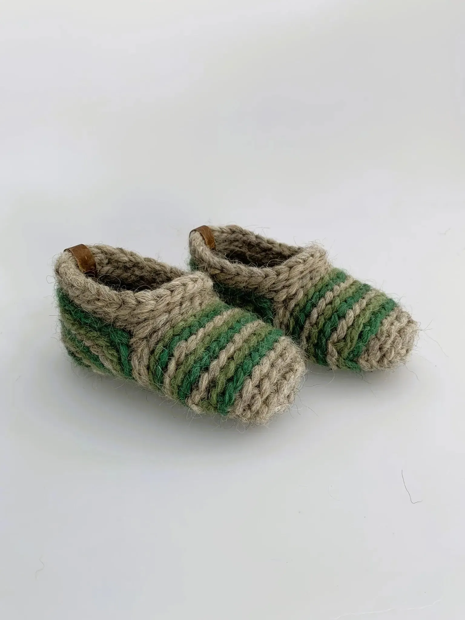 Slippers Home  Wool Organic Low Boots