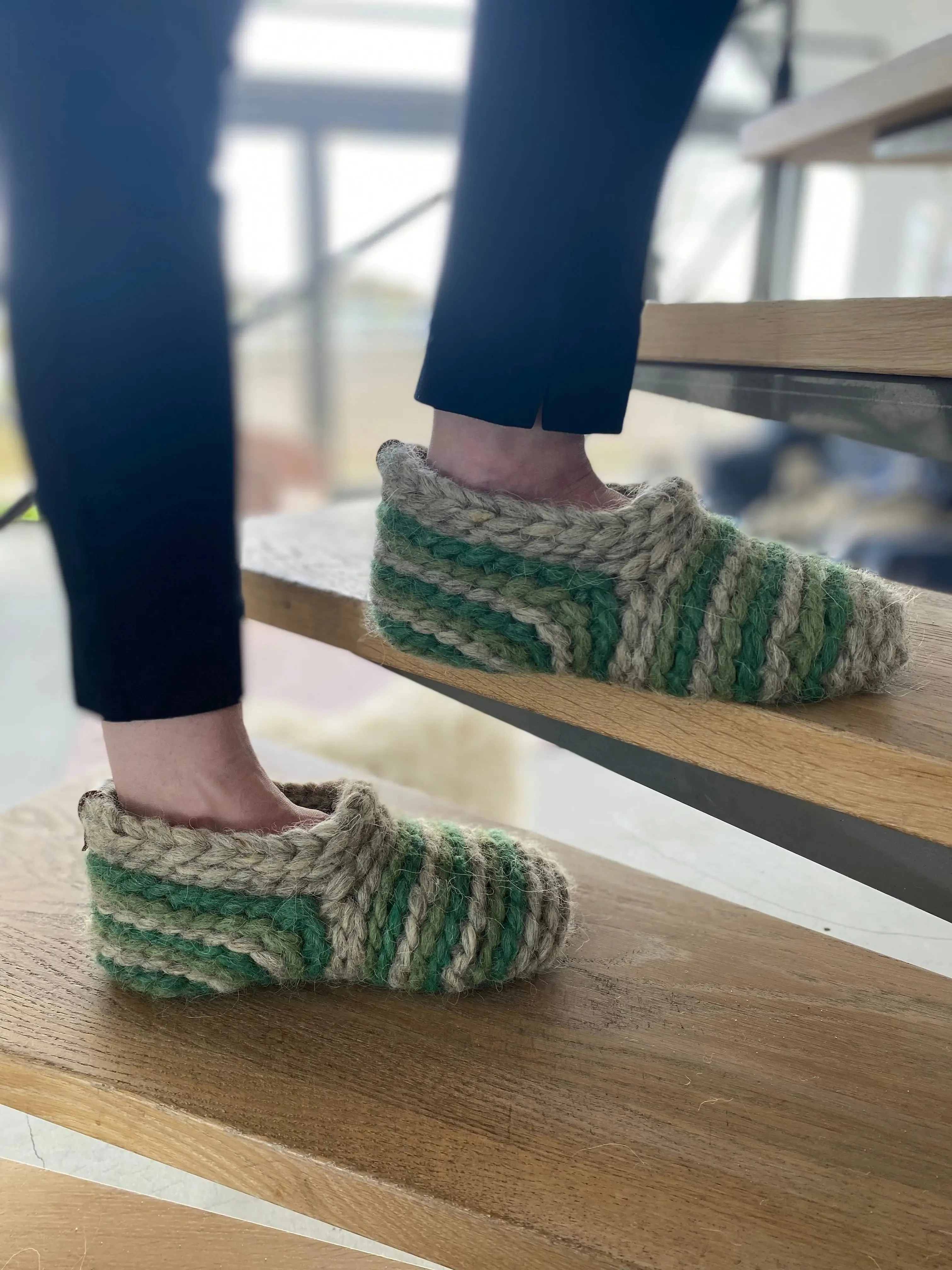 Slippers Home  Wool Organic Low Boots