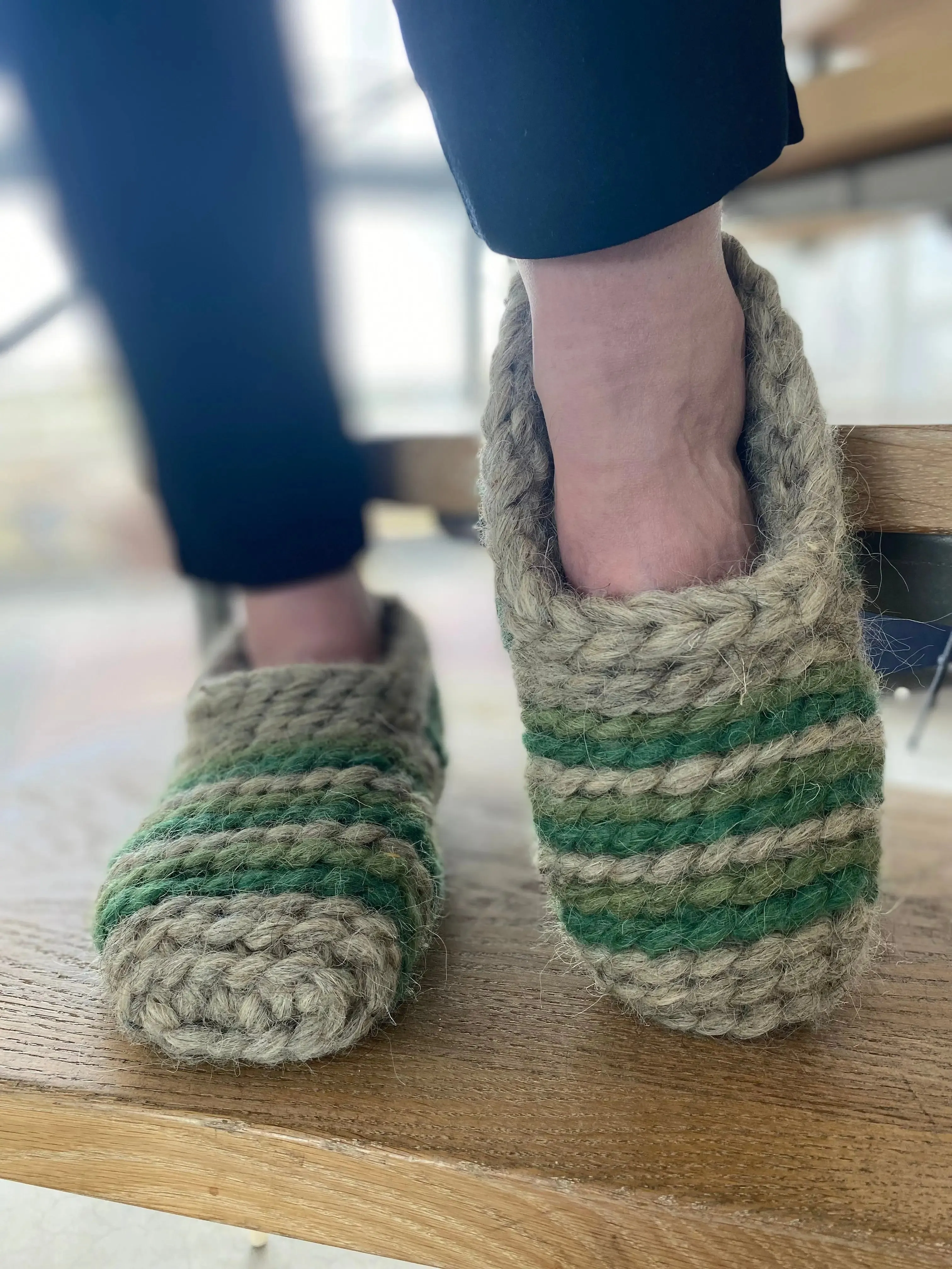 Slippers Home  Wool Organic Low Boots