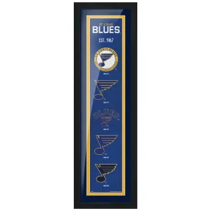 St. Louis Blues 6x22 Tradition Framed Sign
