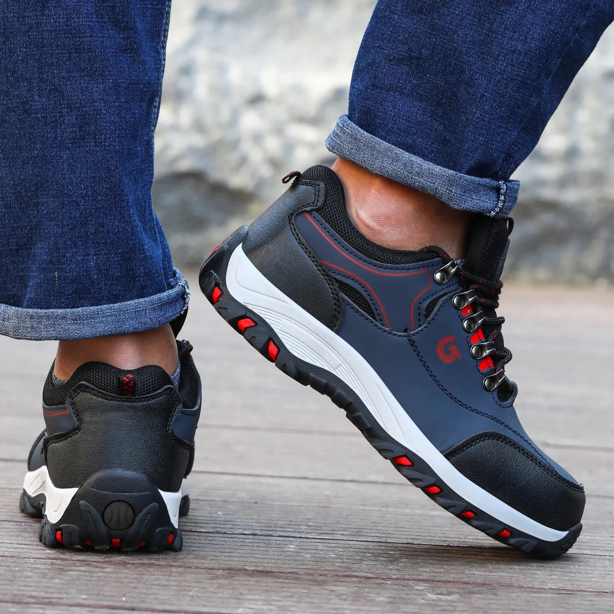 Steel Toe Cap Shoes – Work Boots, Puncture-Proof Safety Shoes, Protective Footwear, Security Sneakers for Men