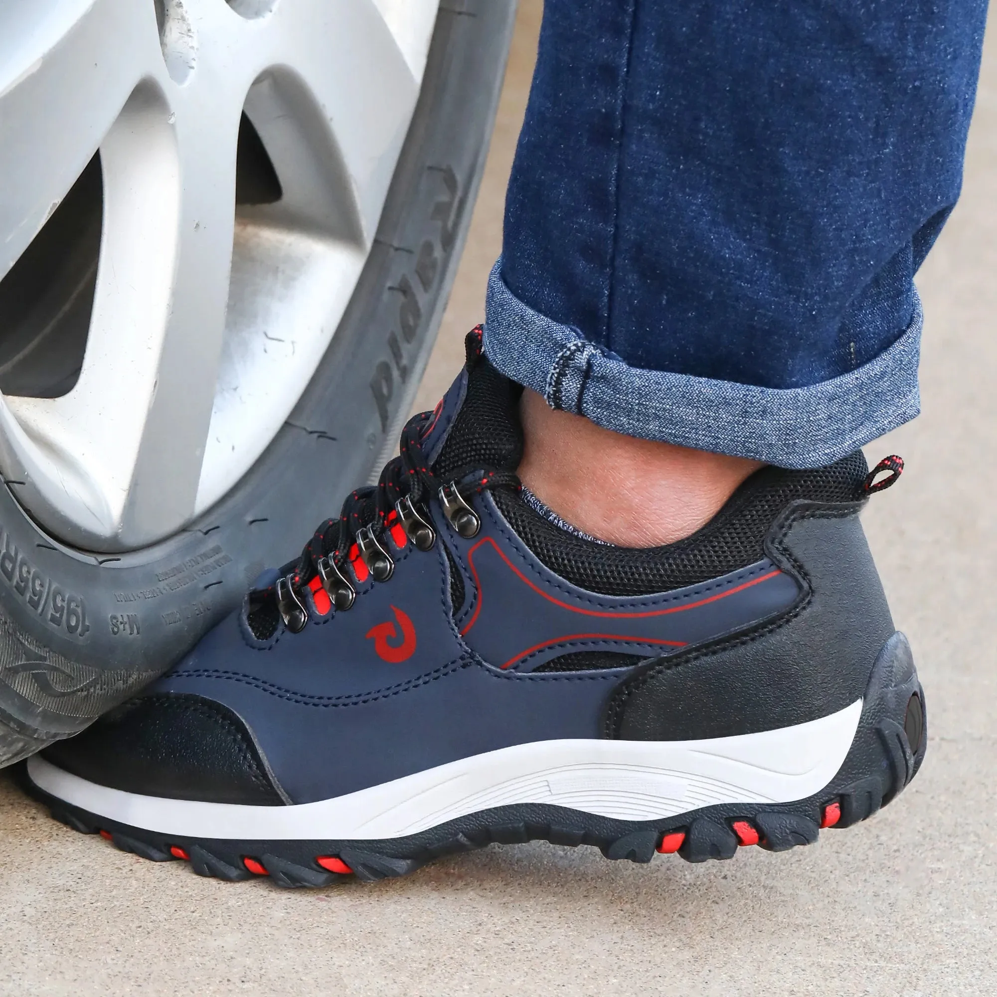 Steel Toe Cap Shoes – Work Boots, Puncture-Proof Safety Shoes, Protective Footwear, Security Sneakers for Men