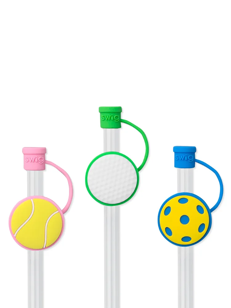 Swig Straw Topper Set - Sports
