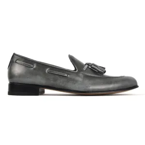 Tassel Loafer by Caballero - BURNISHED GREY