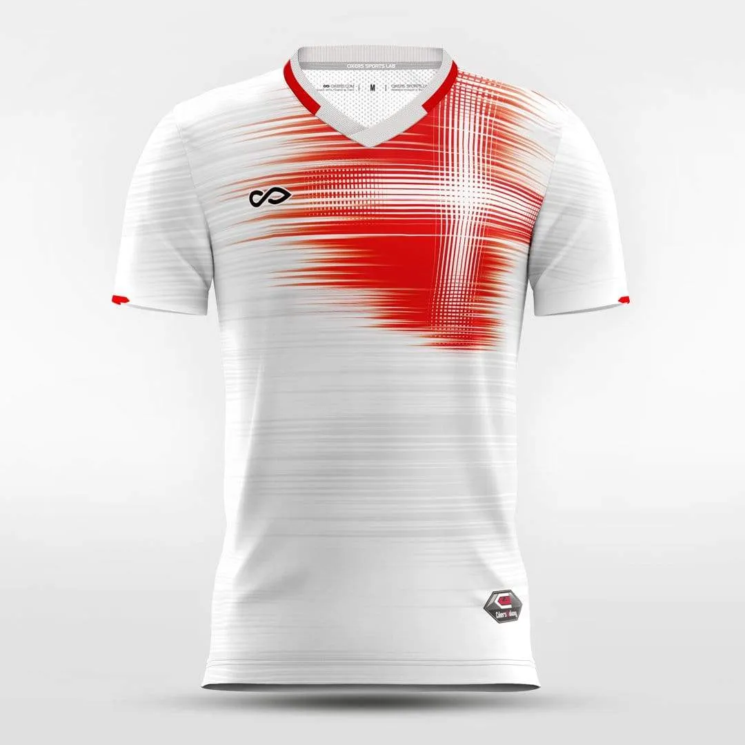 Team Denmark - Customized Men's Sublimated Soccer Jersey