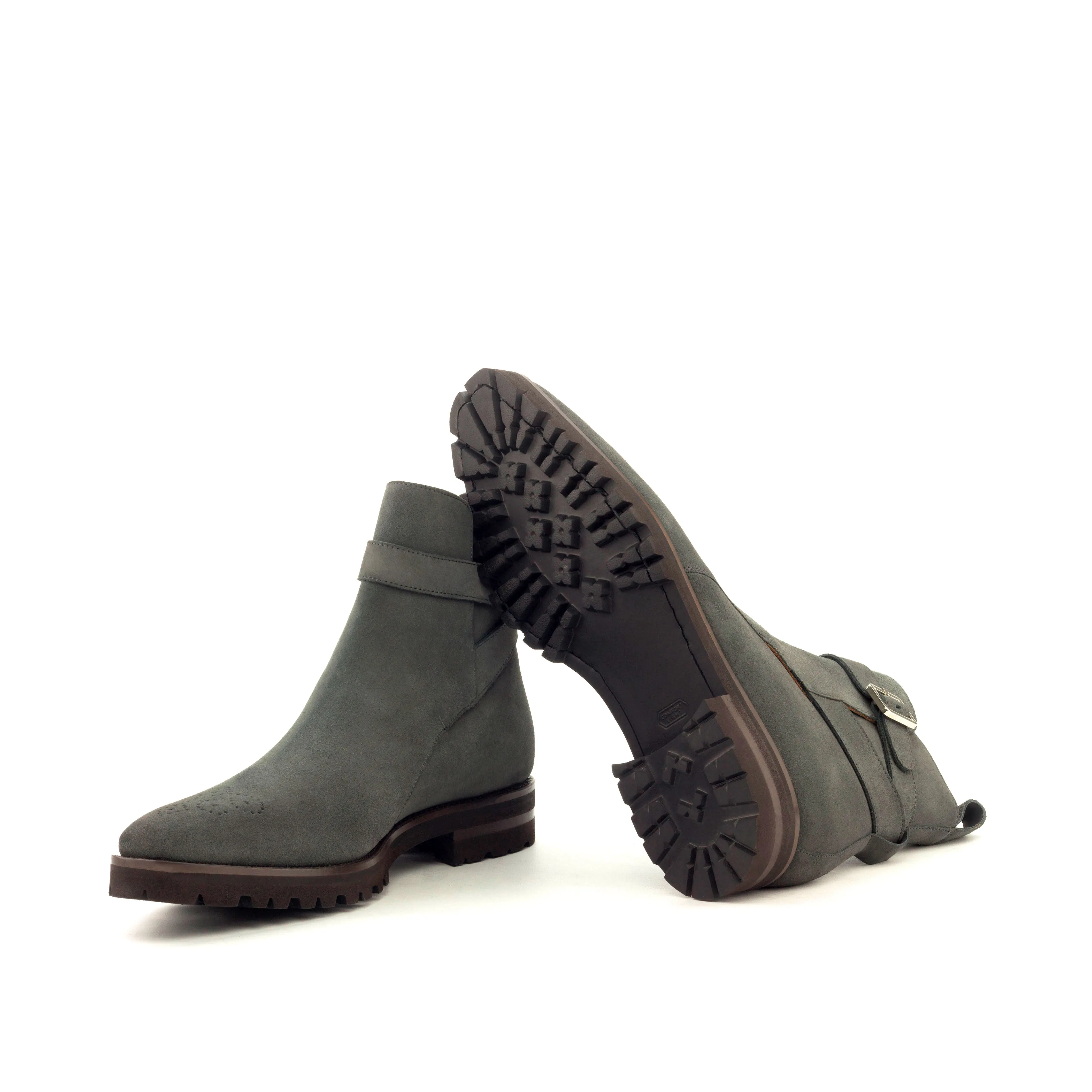 The Jodhpur Boot • Grey Suede