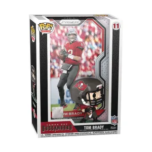 Tom Brady Tampa Bay Buccaneers Funko Pop! Panini Card Figure Display