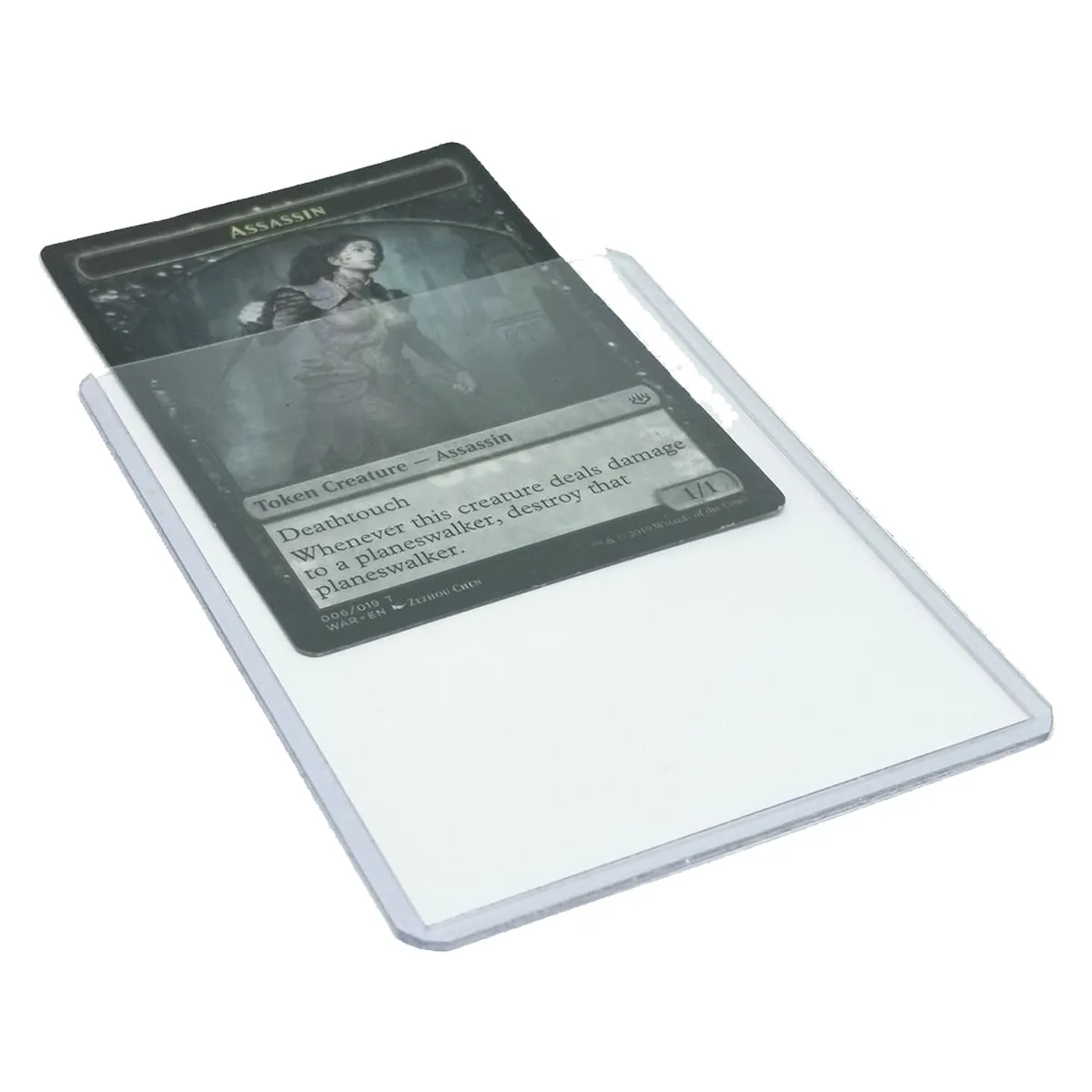 Top Loaded Card Protector 3x4 35pt