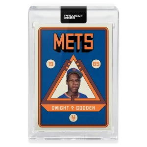 Topps PROJECT 2020 Card 106 - 1985 Dwight Gooden by Grotesk - Print Run: 8854