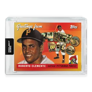 Topps PROJECT 2020 Card 341 - 1955 Roberto Clemente by Don C - Print Run: 2489