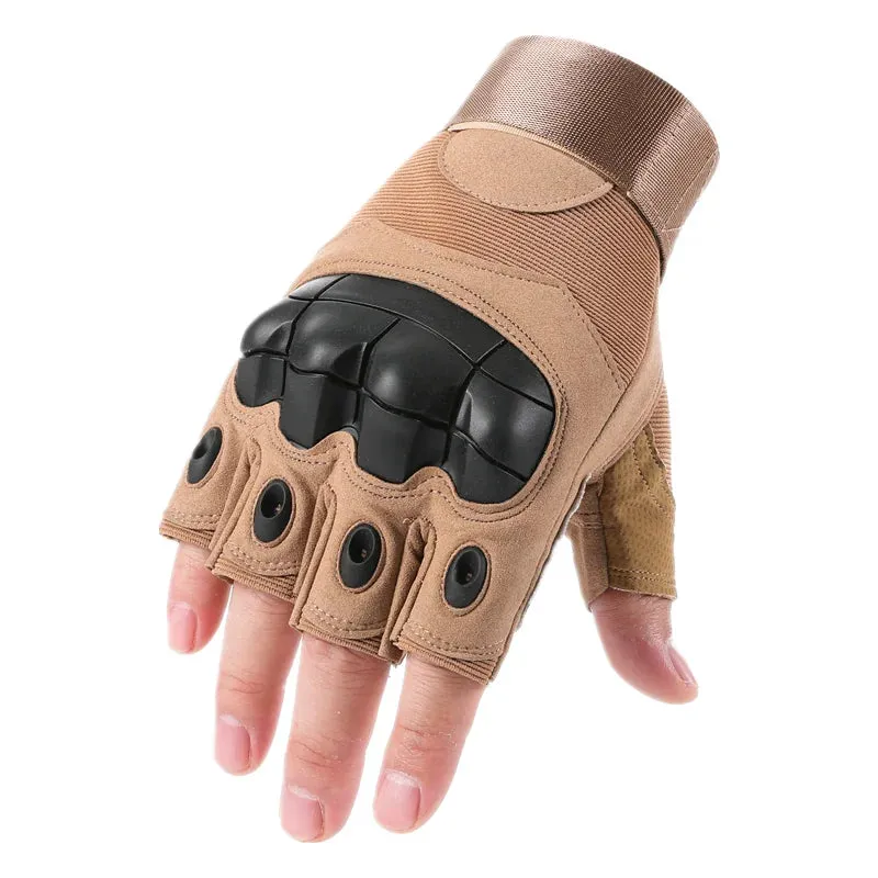 Touch Screen Military Tactical Gloves - Men's Paintball Airsoft Shooting Combat Sports Bicycle Full Finger Gloves with Hard Knuckle