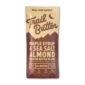 Trail Butter Maple Syrup & Sea Salt Almond Cashew Butter Blend - Little Shot