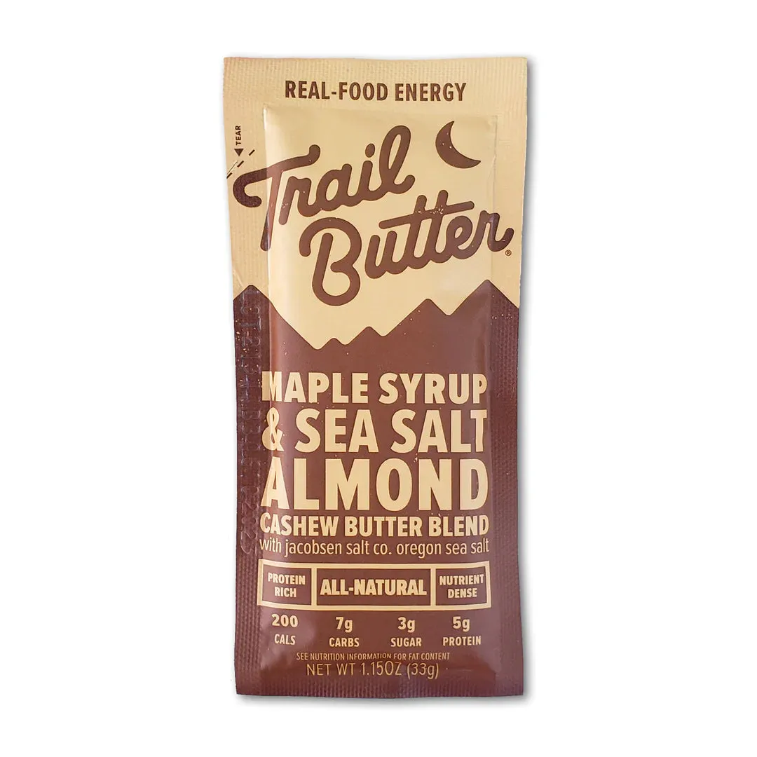 Trail Butter Maple Syrup & Sea Salt Almond Cashew Butter Blend - Little Shot