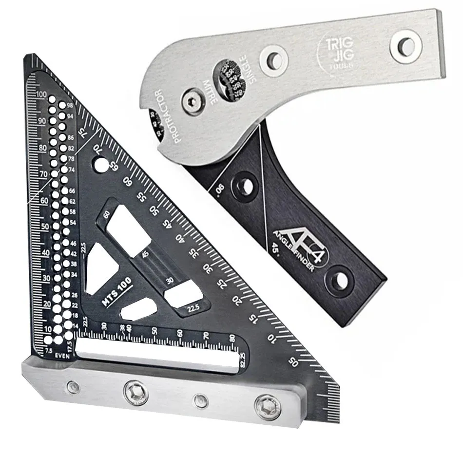 TrigJig | Angle Finder AF4 & Micro Square MTS 100 MKII Bundle