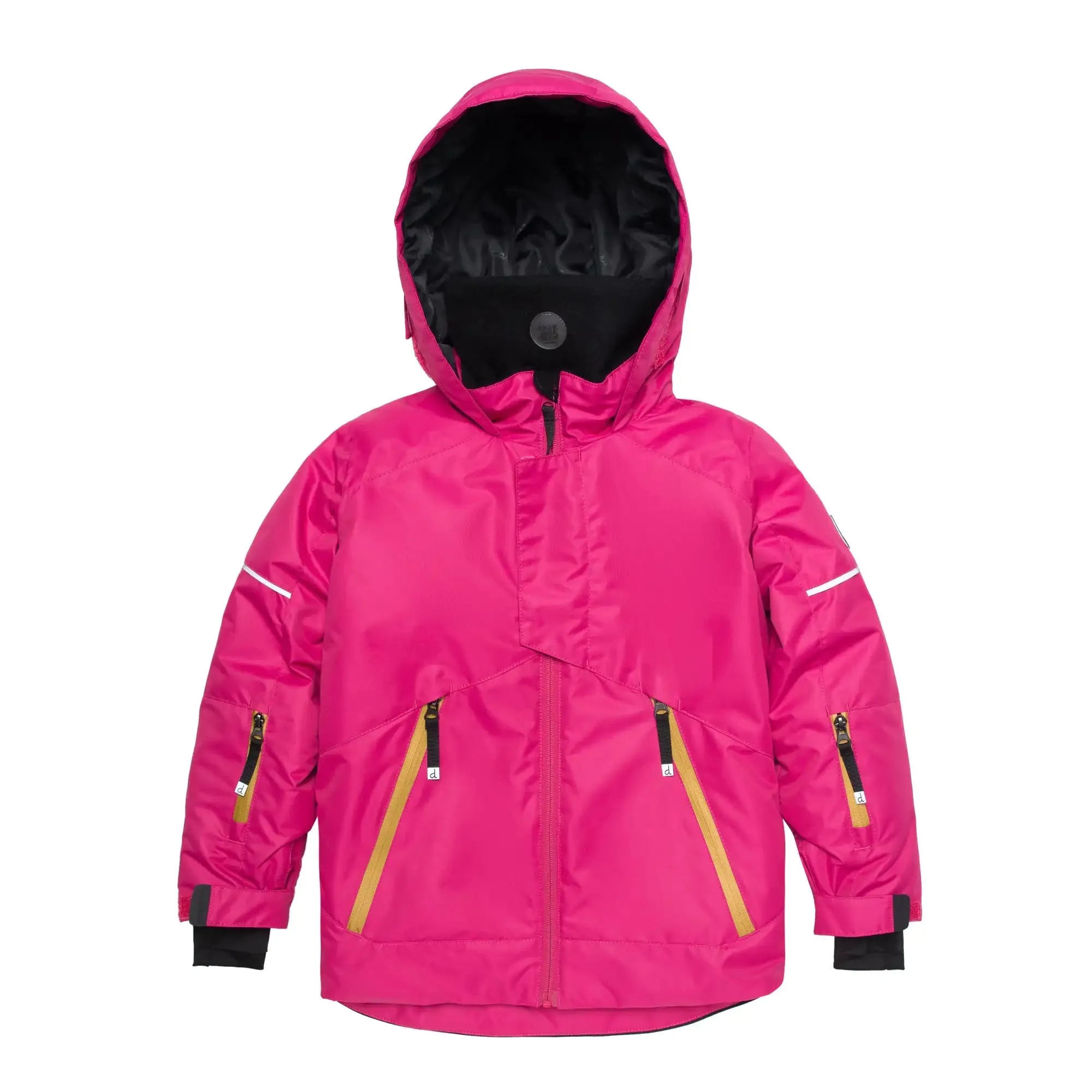 Two Piece Technical Snowsuit Fuchsia And Black