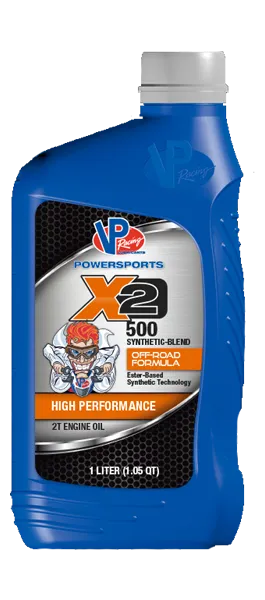 VP X2 500 Two Stroke Synthetic Blend Engine Oil