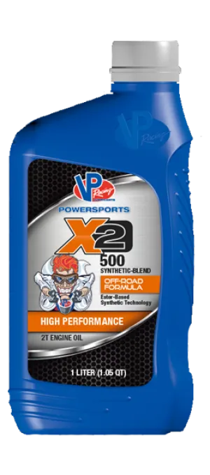 VP X2 500 Two Stroke Synthetic Blend Engine Oil