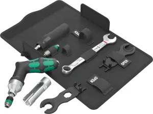 Wera 05136043001 9524 photovoltaic mounting tool set 1, 7-piece tool set for installing photovoltaic syst.