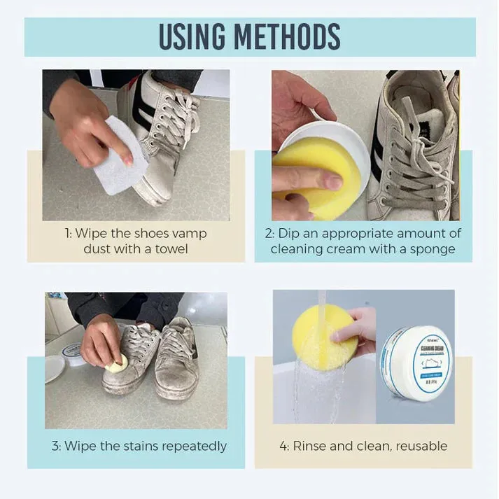 White Shoe Cleaning Cream (set of 2 Pcs)
