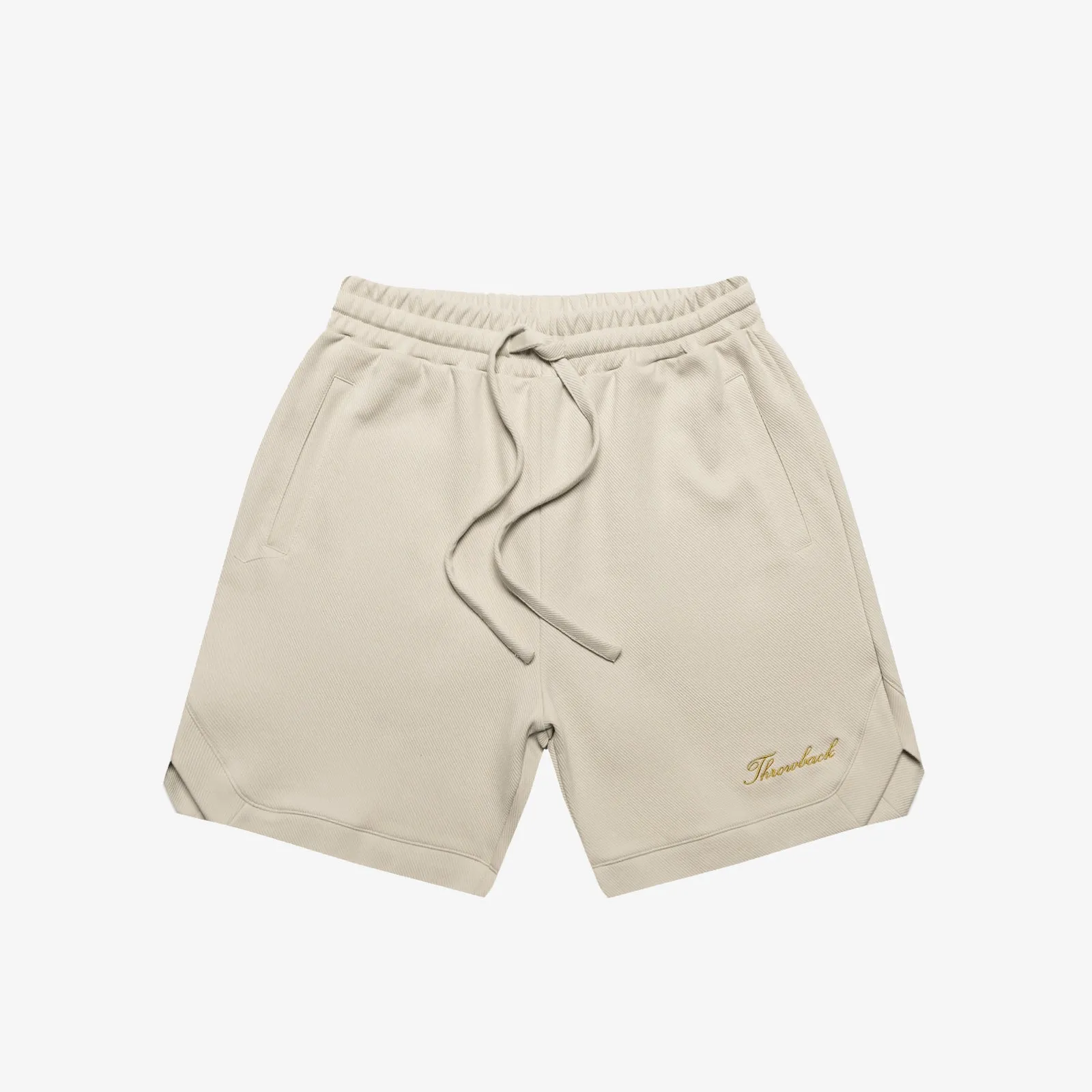 Winter Script '23 Heavyweight Basketball Shorts - Milk