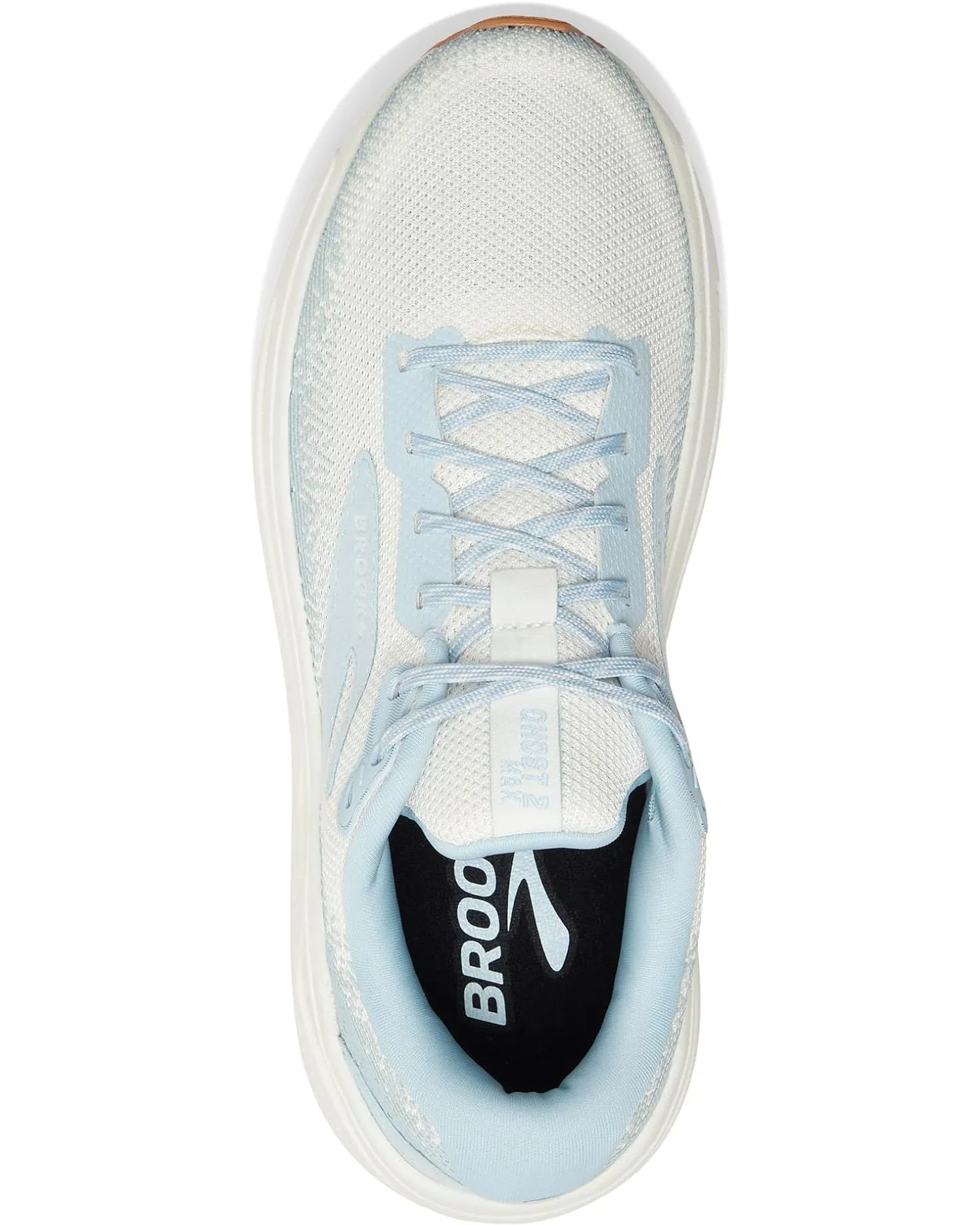 WOMEN'S BROOKS GHOST MAX 2 | COCONUT MILK / WINTER SKY