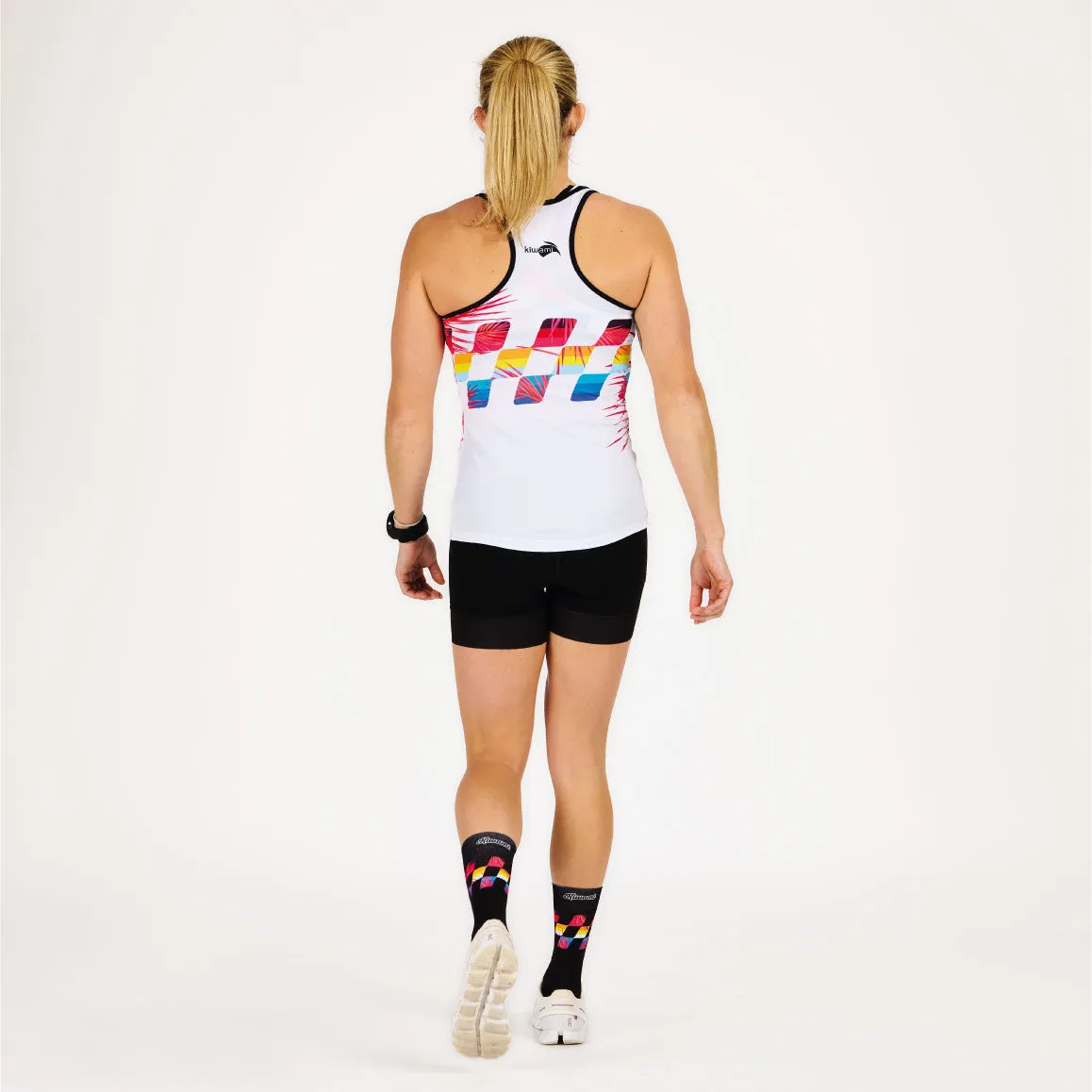 WOMEN'S RUNNING TANK FINISHER WHITE