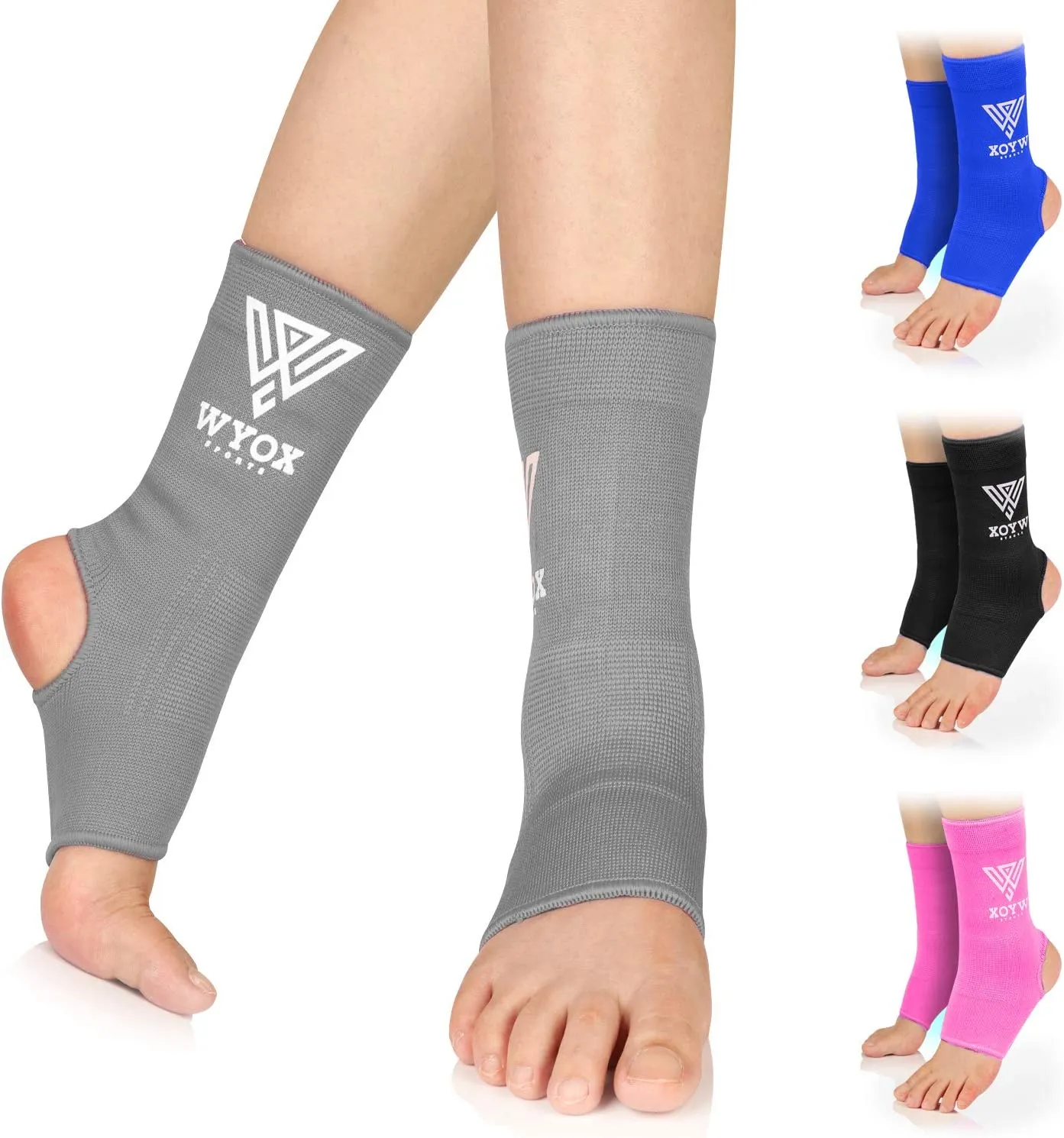 WYOX Ankle Wraps Support Ankle Support Kickboxing Gear for Men Women