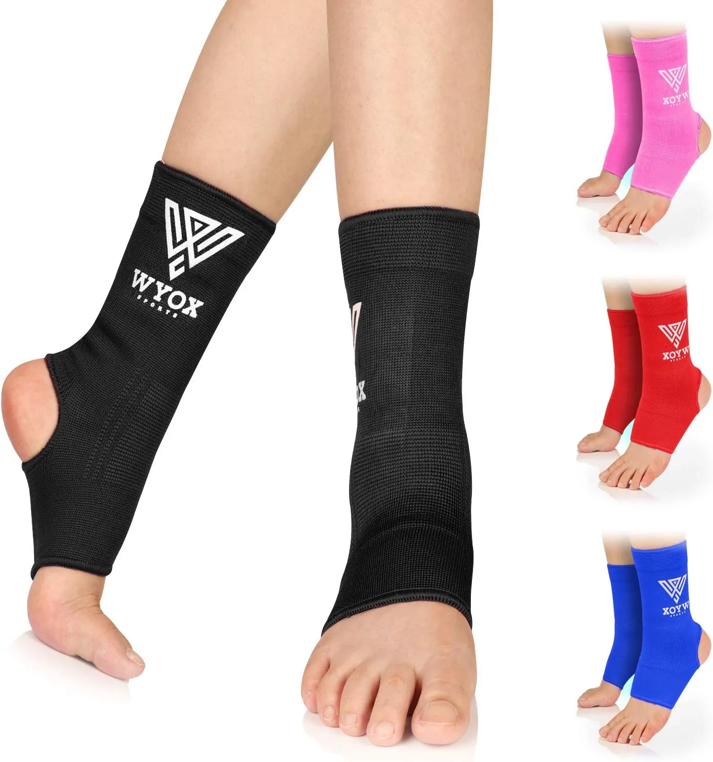 WYOX Ankle Wraps Support Ankle Support Kickboxing Gear for Men Women