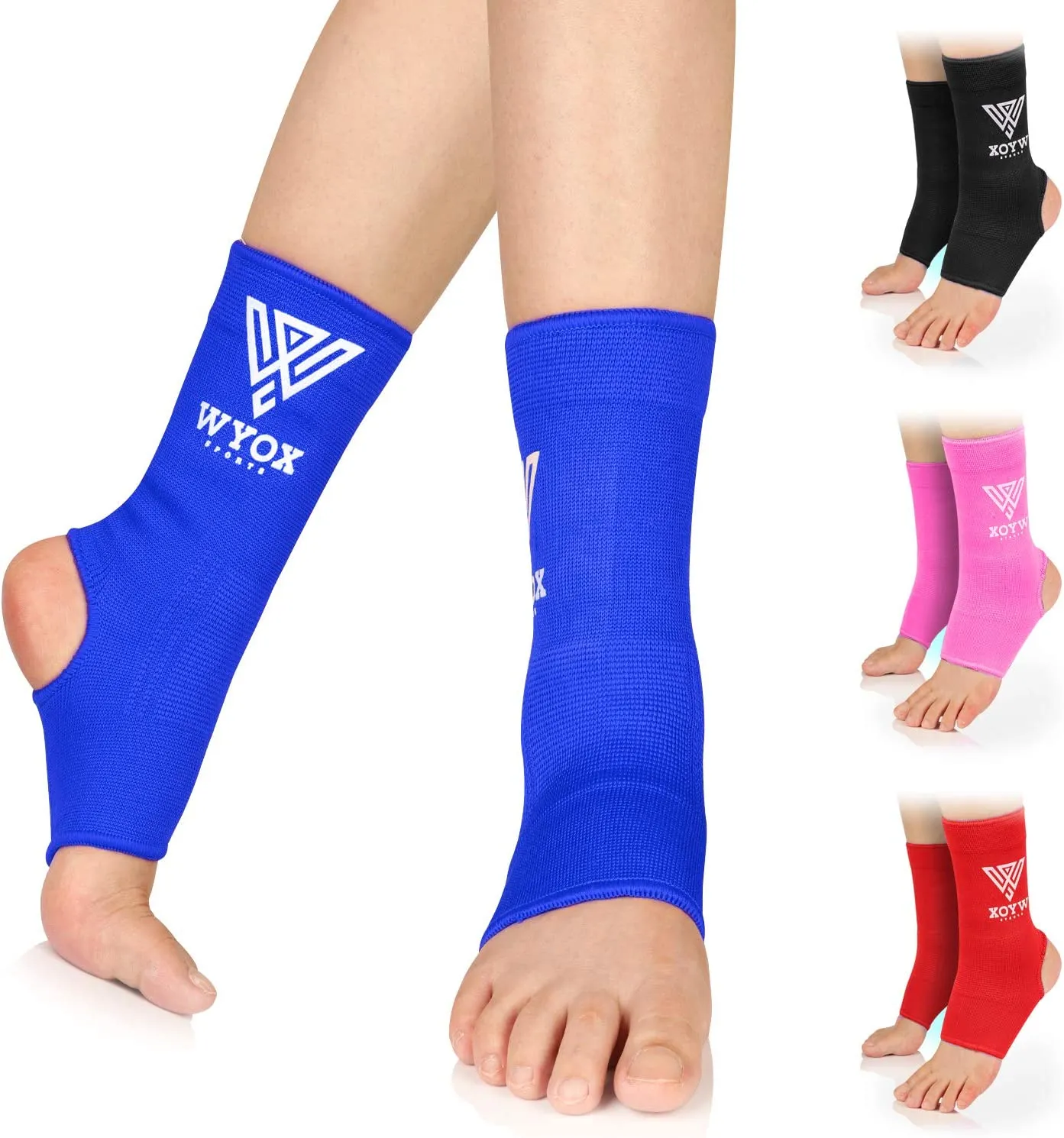 WYOX Ankle Wraps Support Ankle Support Kickboxing Gear for Men Women