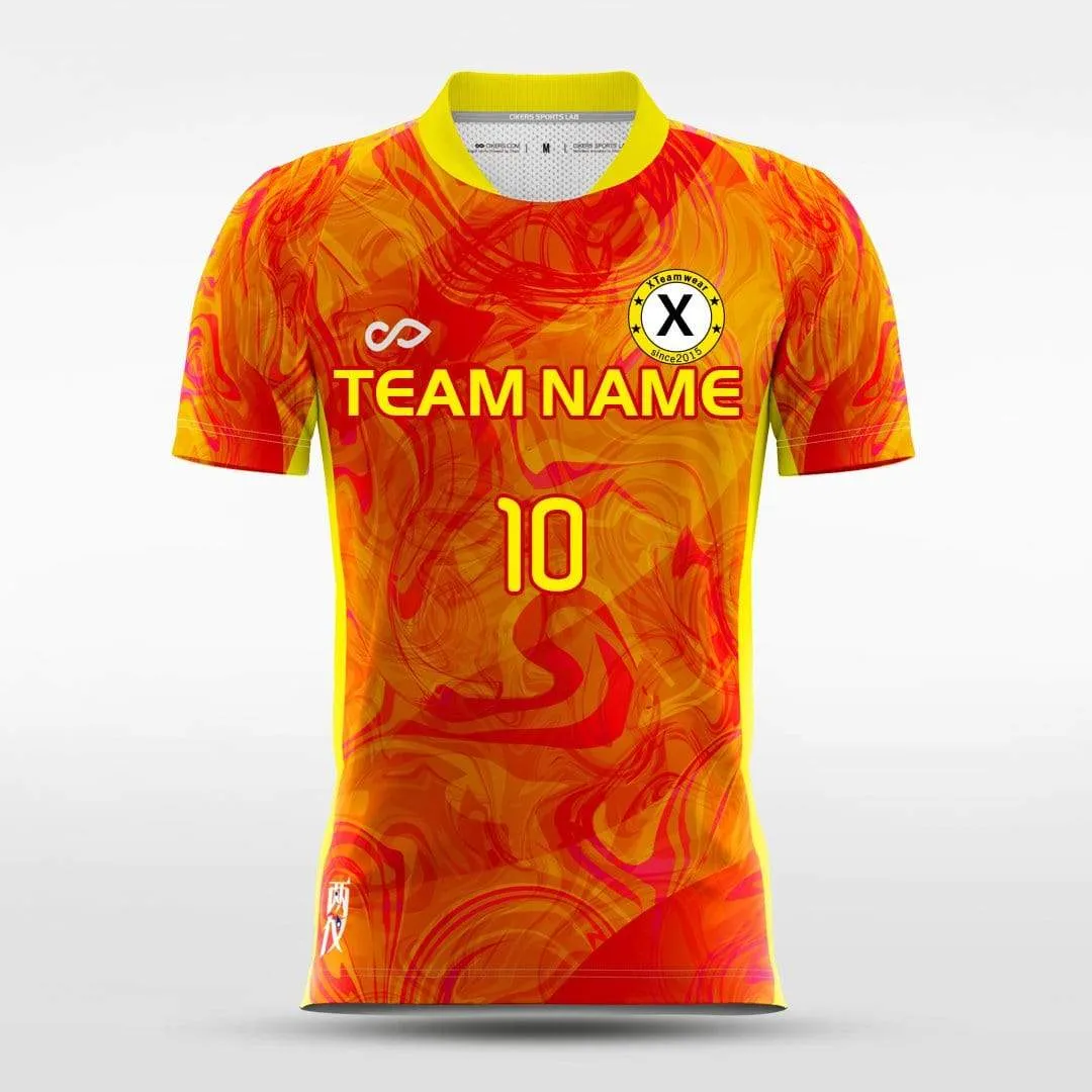 YIN AND YANG - Customized Men's Sublimated Soccer Jersey